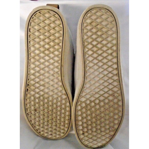 VANS OTW Men\'s 6.5 White Leather Upper Brown trim Blue White Lining Ankle Unisex main image 6